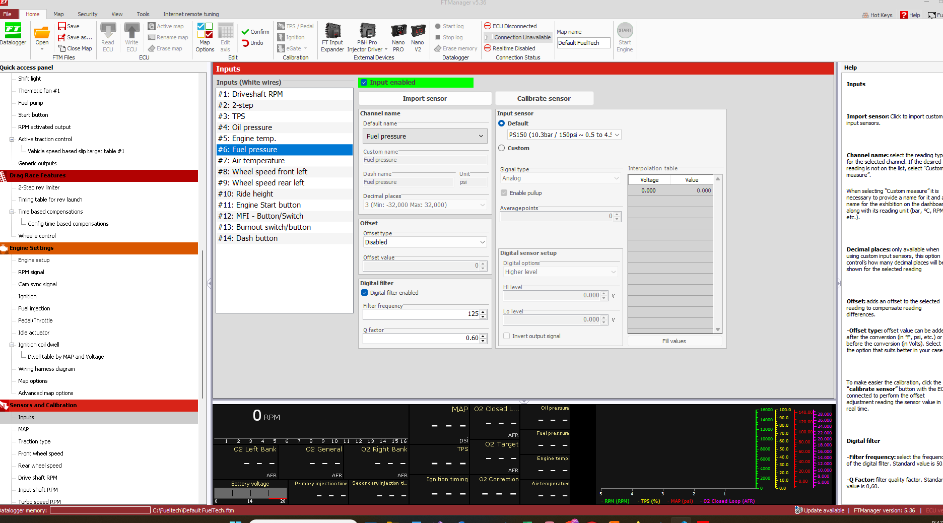 FT Manager Setup
