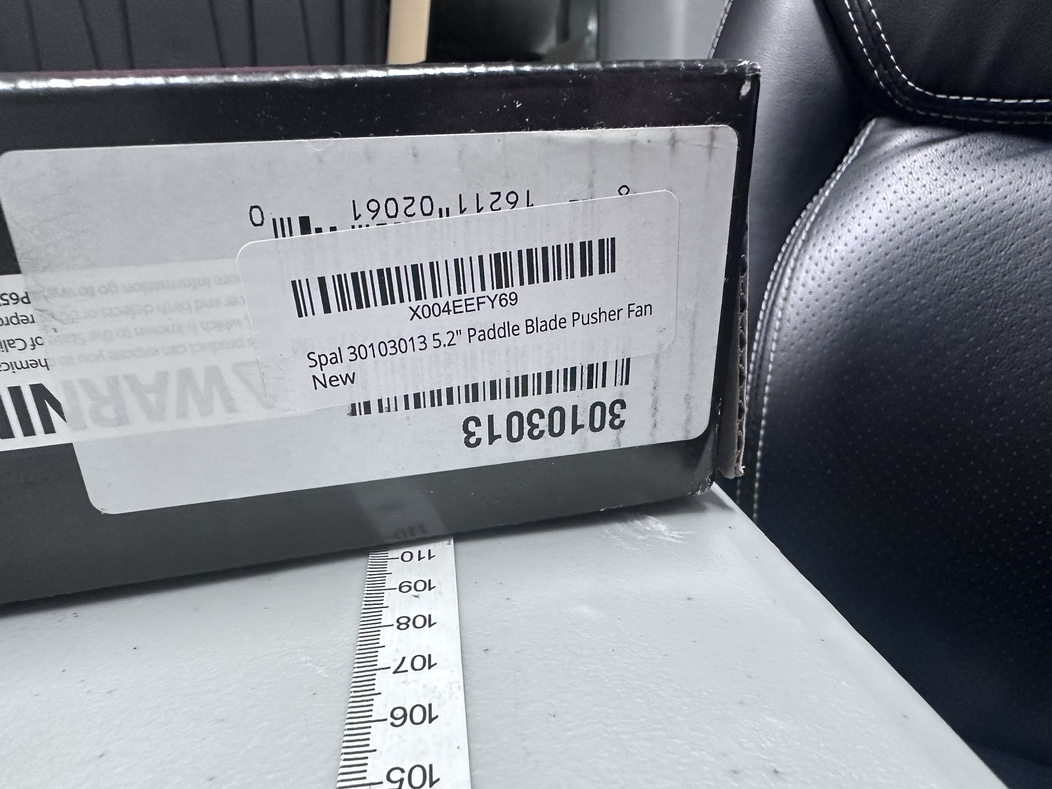 SPAL Fan Box and Part Number