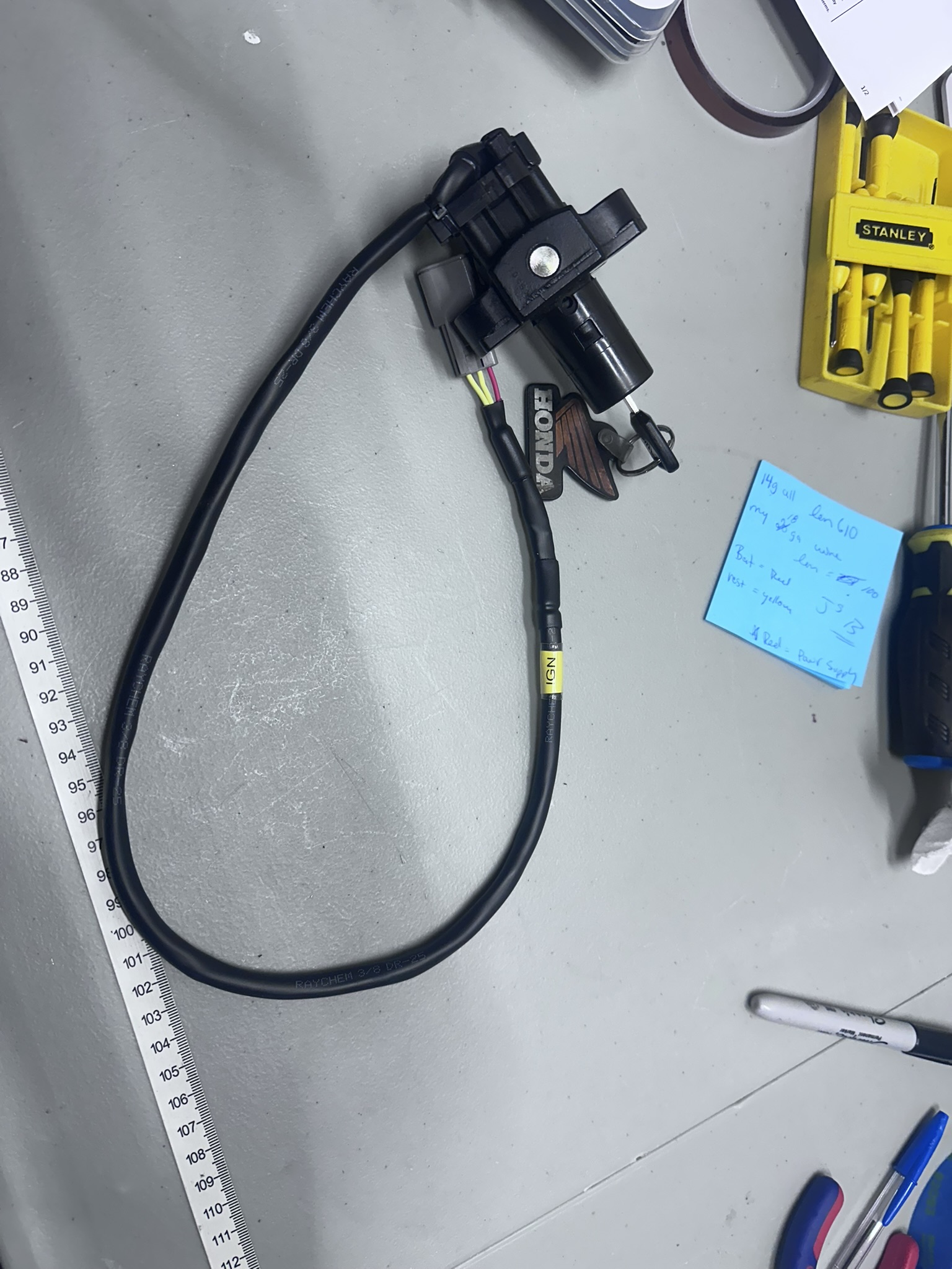 Modified Ignition Switch – View 1