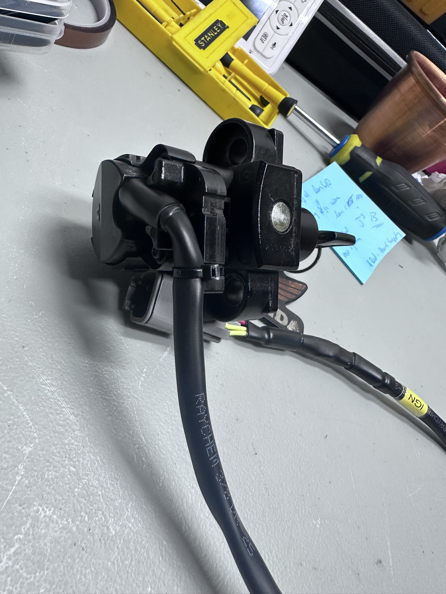 Modified Ignition Switch – View 2